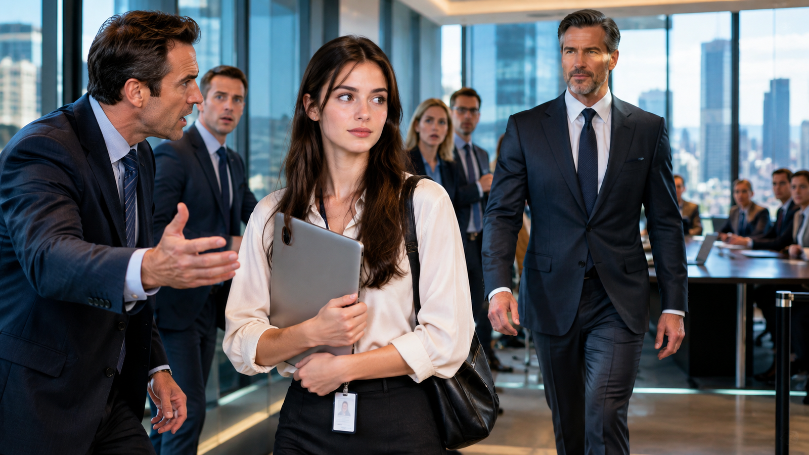 They Laughed at This Beautiful “Intern”—Then the CEO Called Her the Founder
