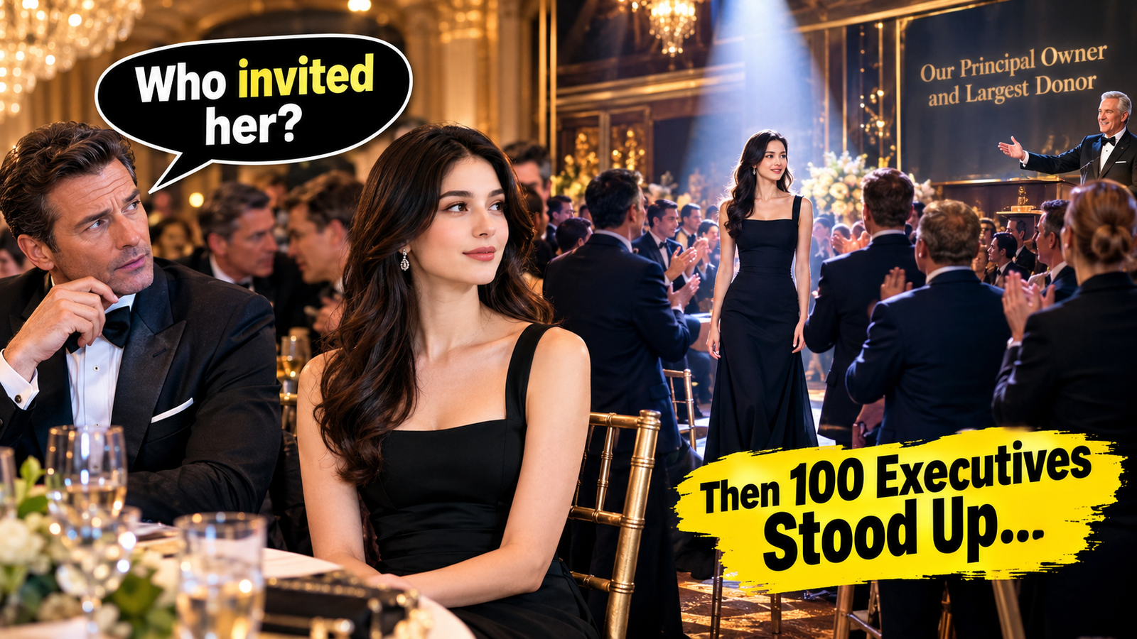Who Invited Her? a Billionaire Asked Then 100 Executives Stood Up