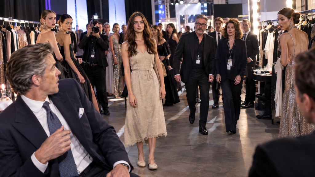 They Mocked Her Simple Dress at Fashion Week Then the Entire Show Stopped for Her