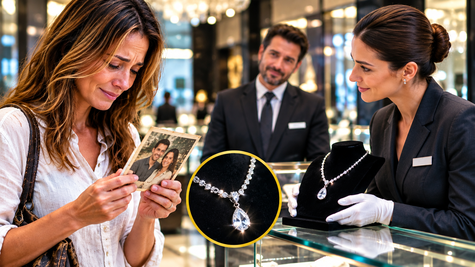 She Walked Into the Luxury Store Broke… Then the Manager Recognized Her Secret